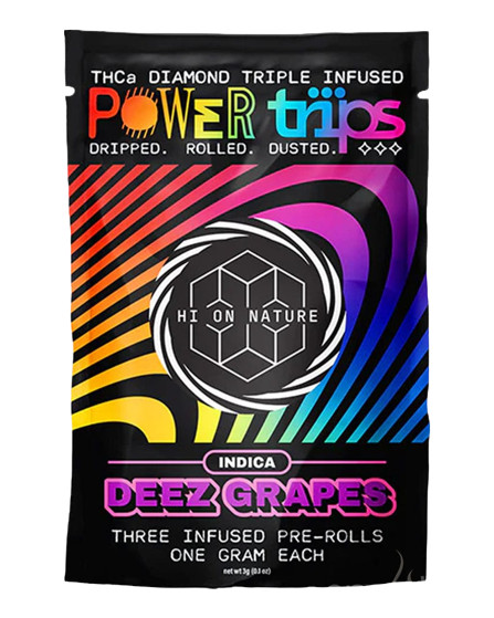 Hi On Nature (HON) - Power Trips (THCa Diamond) - Hemp Pre-Rolls (3g x 10) - MK Distro