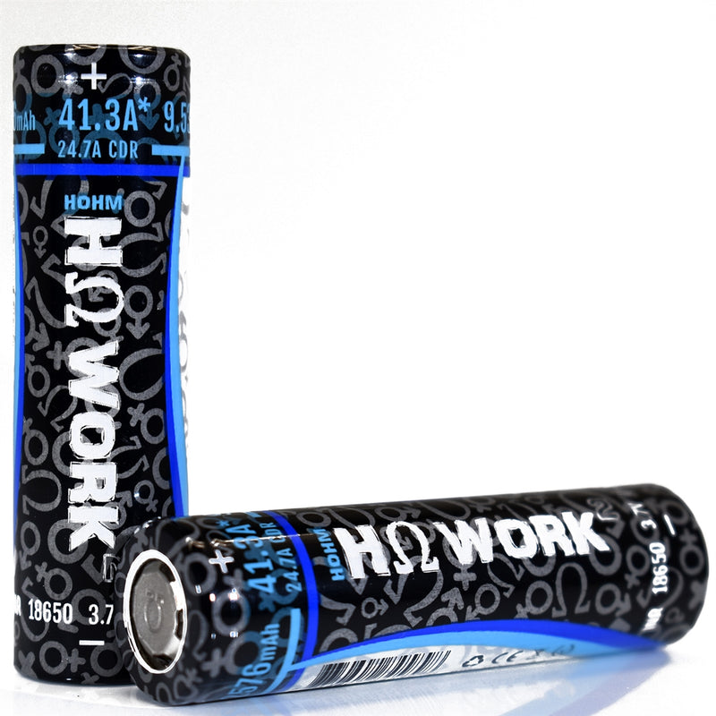 Hohm - Tech Work^2 18650 2547mAh 25.3A (Single) - MK Distro