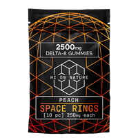 Hi On Nature (HON) - Space Rings - Gummies & Edibles (2500mg) - MK Distro