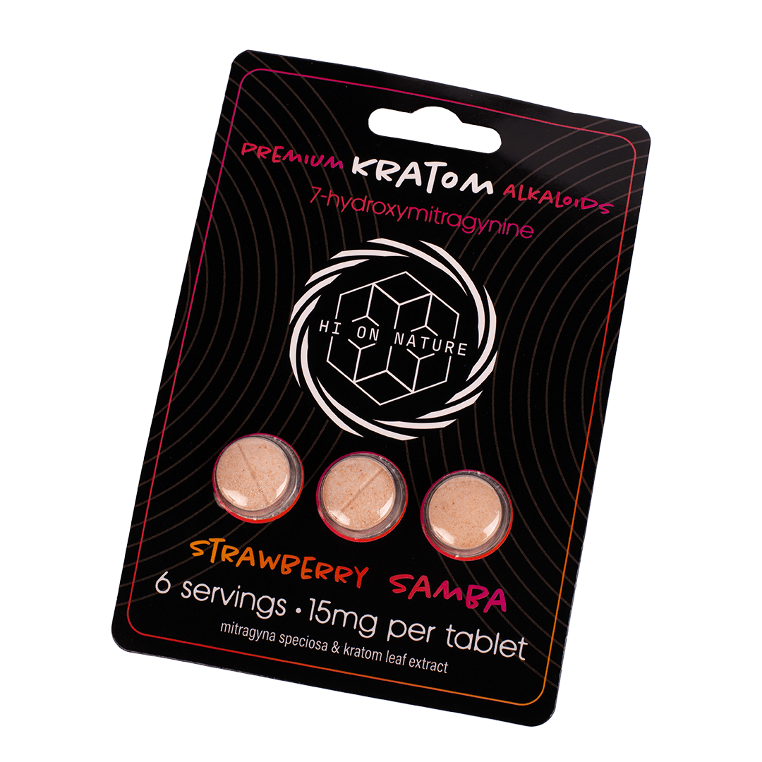 Hi On Nature (HON) - 7-Hydroxymitragynine Tablets (15mg x 3 ct) - Kratom Capsules (Single) - MK Distro