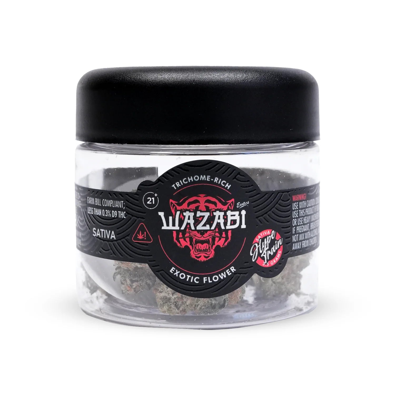 Wazabi Exotics - Exotic Trichrome-Rich Flower - Delta Flower(3.5g) - MK Distro