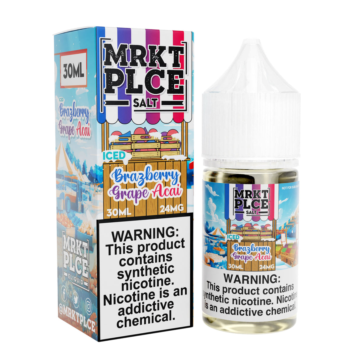 Mrkt Plce - Salt Nic Premium E-Liquid (30mL) - MK Distro