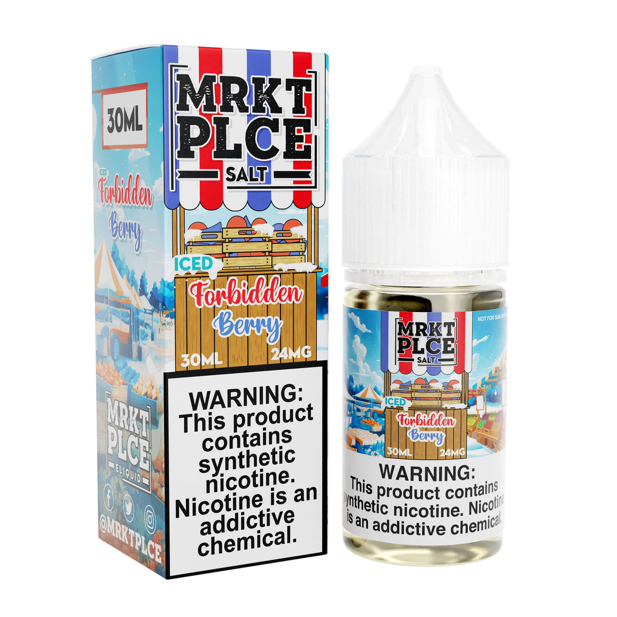 Mrkt Plce - Salt Nic Premium E-Liquid (30mL) - MK Distro