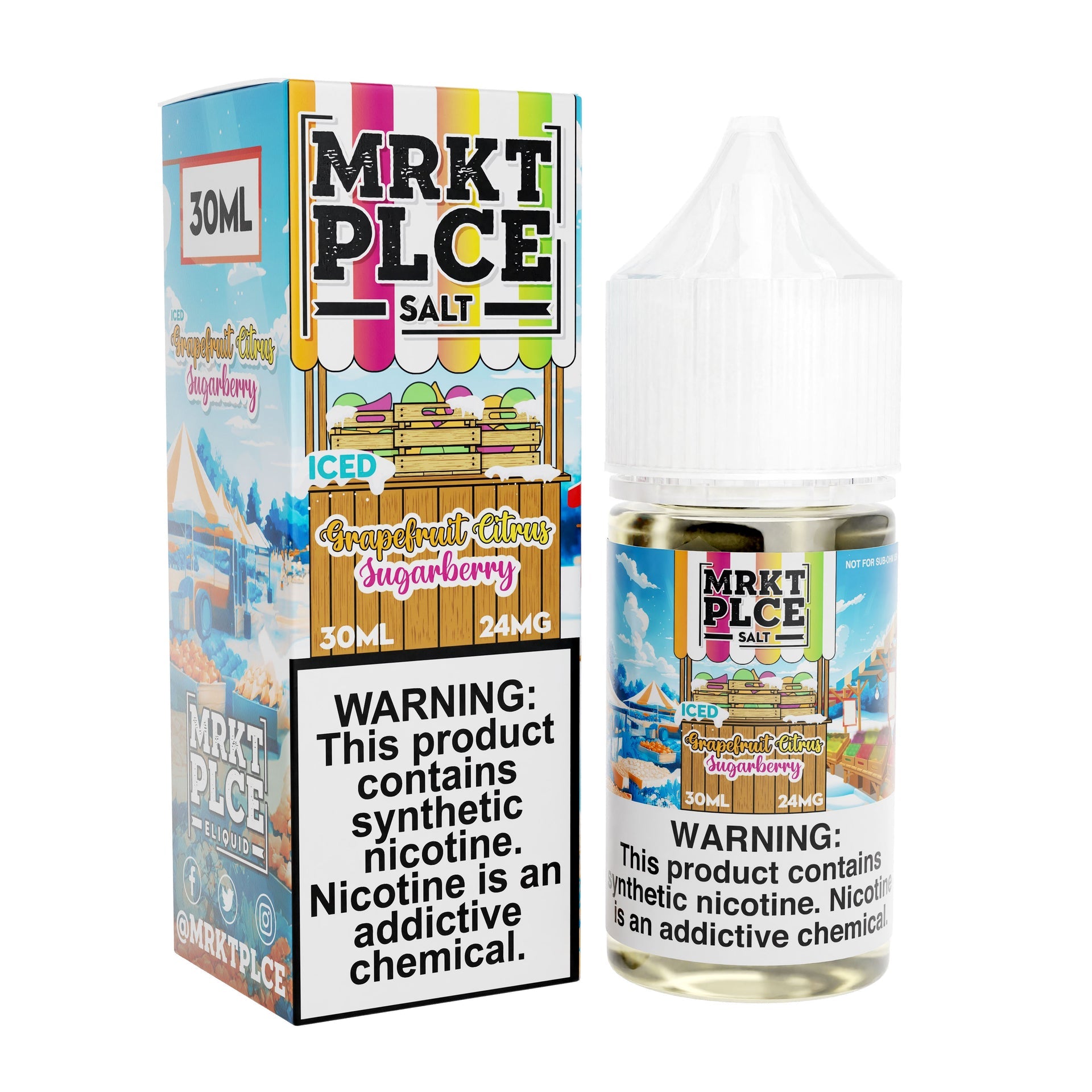Mrkt Plce - Salt Nic Premium E-Liquid (30mL) - MK Distro