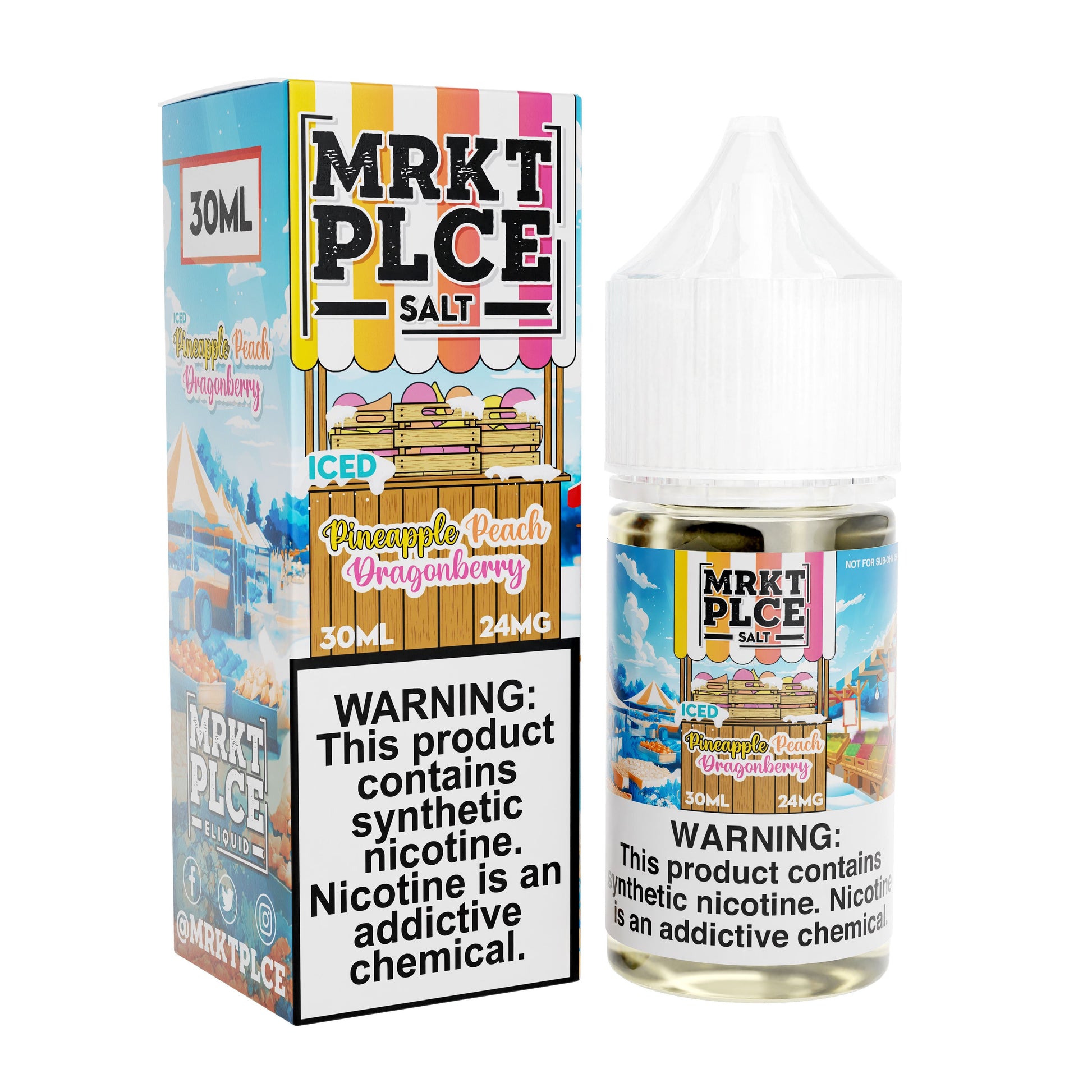 Mrkt Plce - Salt Nic Premium E-Liquid (30mL) - MK Distro