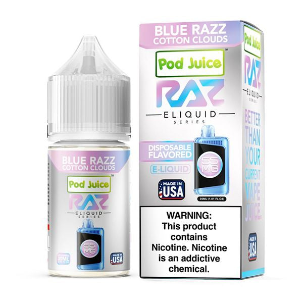 Raz x Pod Juice Salts - Salt Nic E-Liquid (30mL) - MK Distro
