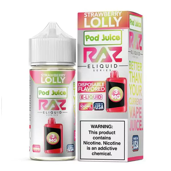 Raz x Pod Juice - Premium E-Liquid (100mL) - MK Distro