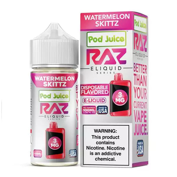 Raz x Pod Juice - Premium E-Liquid (100mL) - MK Distro