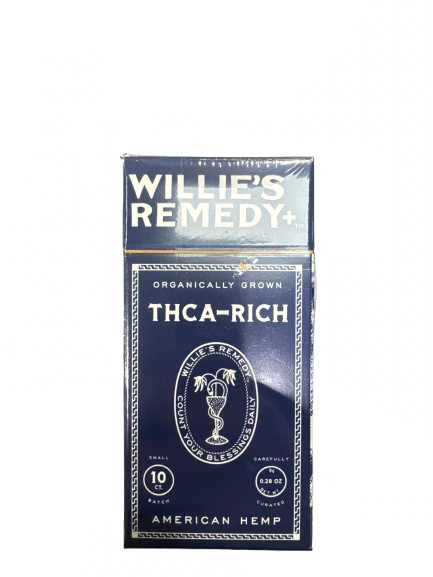 Coast - Willie’s Remedy THC-A Rich Smokes – (10ct) - MK Distro