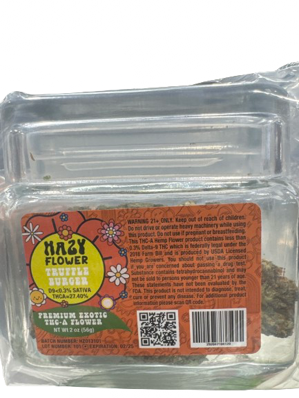 Hazy - Premium Exotic flower (THCA) - Hemp Flower (2oZ) - MK Distro