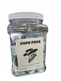 Dope Pros - Premium (THC-A) 1g Flower - (Jar of 28)