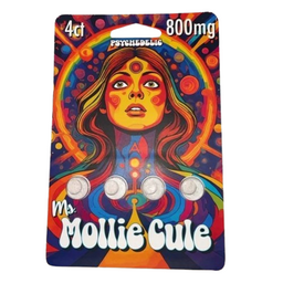 Ms Mollie Cule - Psychedelic Mushroom Tablets 4ct - MK Distro