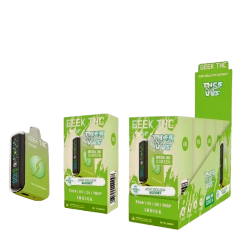 Geek Pulse THC - THCA Sugar VVS Blend Disposables (6g) - MK Distro