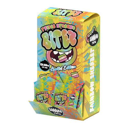 Ocho Extracts Bitez (D8+THCA+THCB+THCP) - Hemp Gummies (2000mg) (Display of 60) - MK Distro