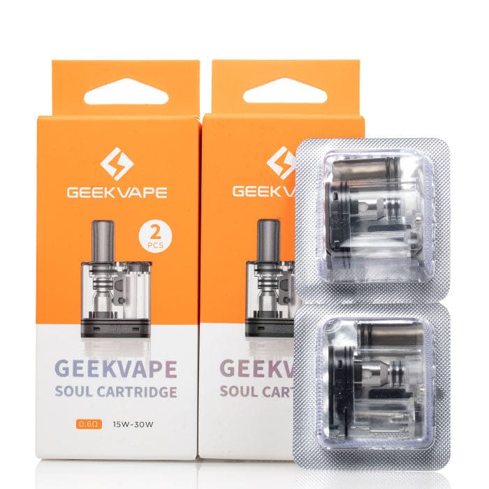 GeekVape - Soul Kit Replacement Cartridge 0.6Ω (15-30W) - (Pack of 2) - MK Distro