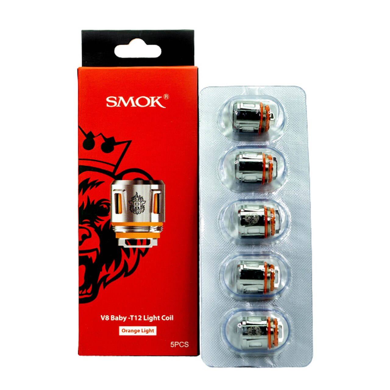 Smok - TFV8 Baby T12 Light Replacement Coils (4pcs) - MK Distro