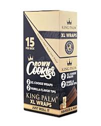 King Palm - 3gm Extendo Size Wraps - Blunt/Hemp Wraps(15 Packs x 2 Wraps) - MK Distro