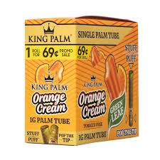 King Palm - 1gm Mini Leaf Tubes -Filters, Tips & Tubes (30 Packs x 1 Tube) - MK Distro