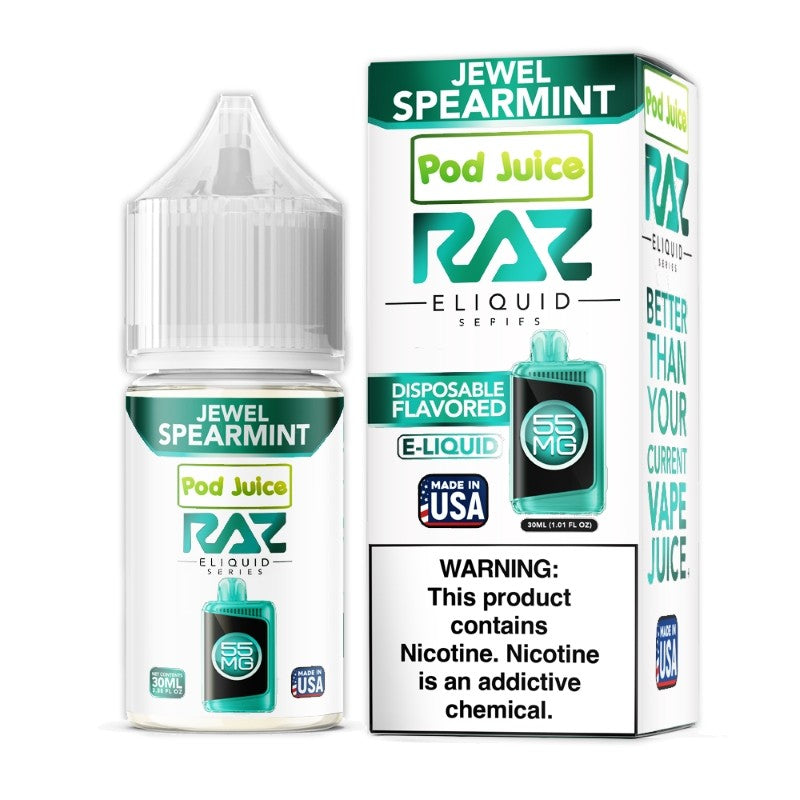 Raz x Pod Juice Salts - Salt Nic E-Liquid (30mL) - MK Distro