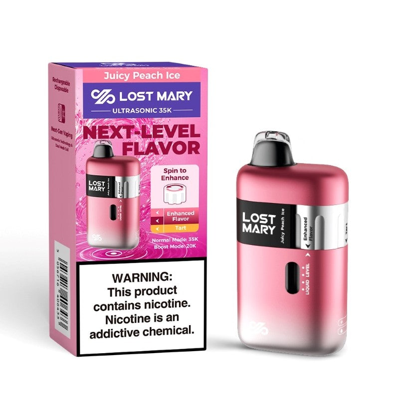 Lost Mary Ultrasonic - Disposable Vapes (5% - 35,000 Puffs) - Box of 5( SALE ONLY OUT OF TEXAS)