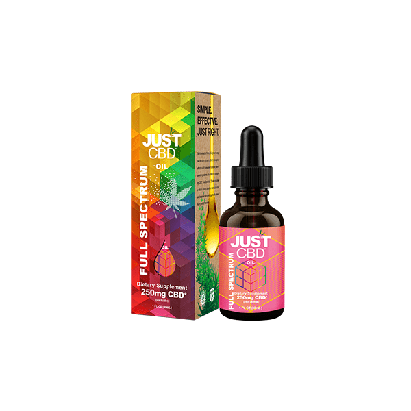 Just CBD - CBD Oil - CBD Tinctures (250mg) - MK Distro