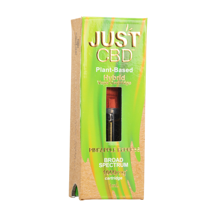 Just CBD - Broad Spectrum Plant-Based - CBD Cartridges (1000mg x 12) - MK Distro