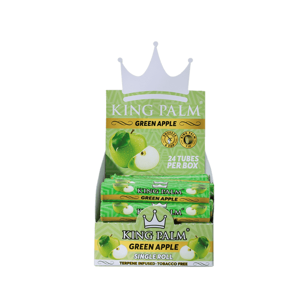 King Palm - 1gm Mini Leaf Tubes -Filters, Tips & Tubes (24 Packs x 1 Tube) - MK Distro