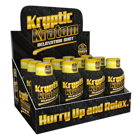 Kryptic - Kratom Shots - (2Oz x 12)