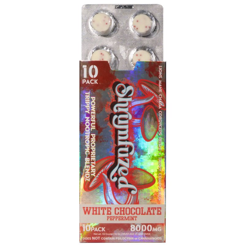 Dazed - Shrumfuzed Nootropic Edibles (800mg x 10 Chocolates)