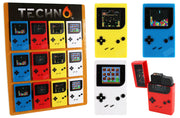 Techno Torch Game Design (19611) Flip Top - Torch Lighters (Display of 12)