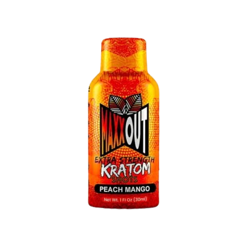 Maxx Out - Extra Strength Kratom Shots (380mg x 8) - MK Distro