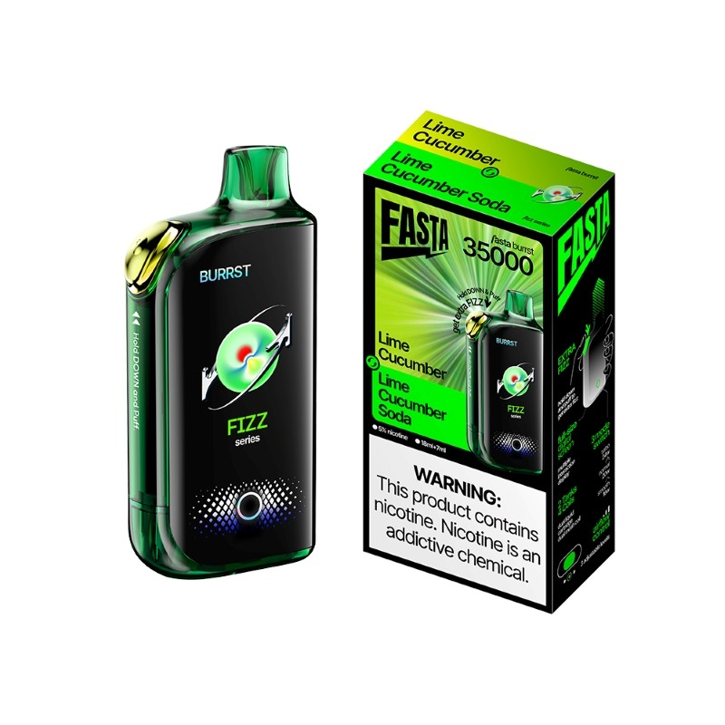 Fasta Burst 35K - Disposable Vapes (5% - 35,000 Puffs) - Box of 5 - MK Distro