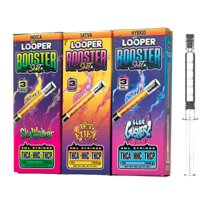 Looper Live Badder Booster Shot Syringe - Hemp Drinks & Shots (3ml) (Single)