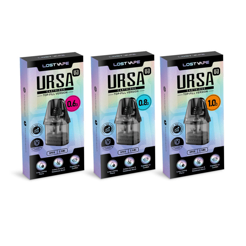 Lost Vape - Ursa V3 Replacement Pods (Box of 3)