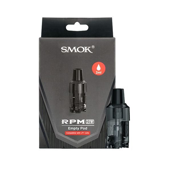 Smok - RPM 25W Pod - Replacement Pods (2ml x 3Pcs)