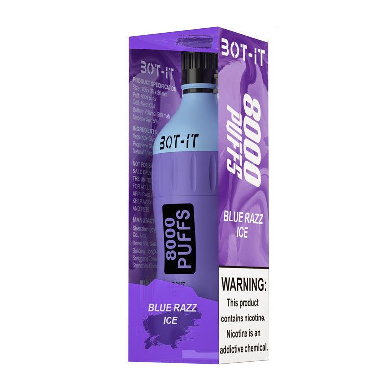 BOT IT - Disposable Vape (5% - 8000 Puffs) - MK Distro