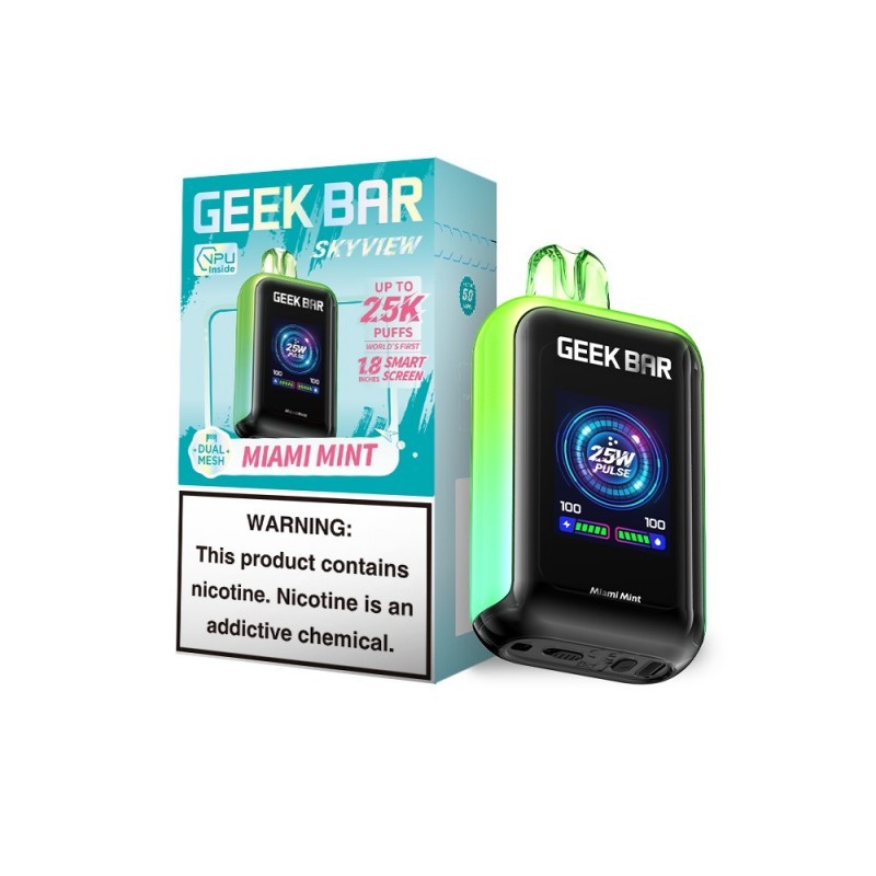 Geek Bar Digiflavor Sky - Disposable Vape (5% - 25,000 Puffs) - Box of 5 - MK Distro