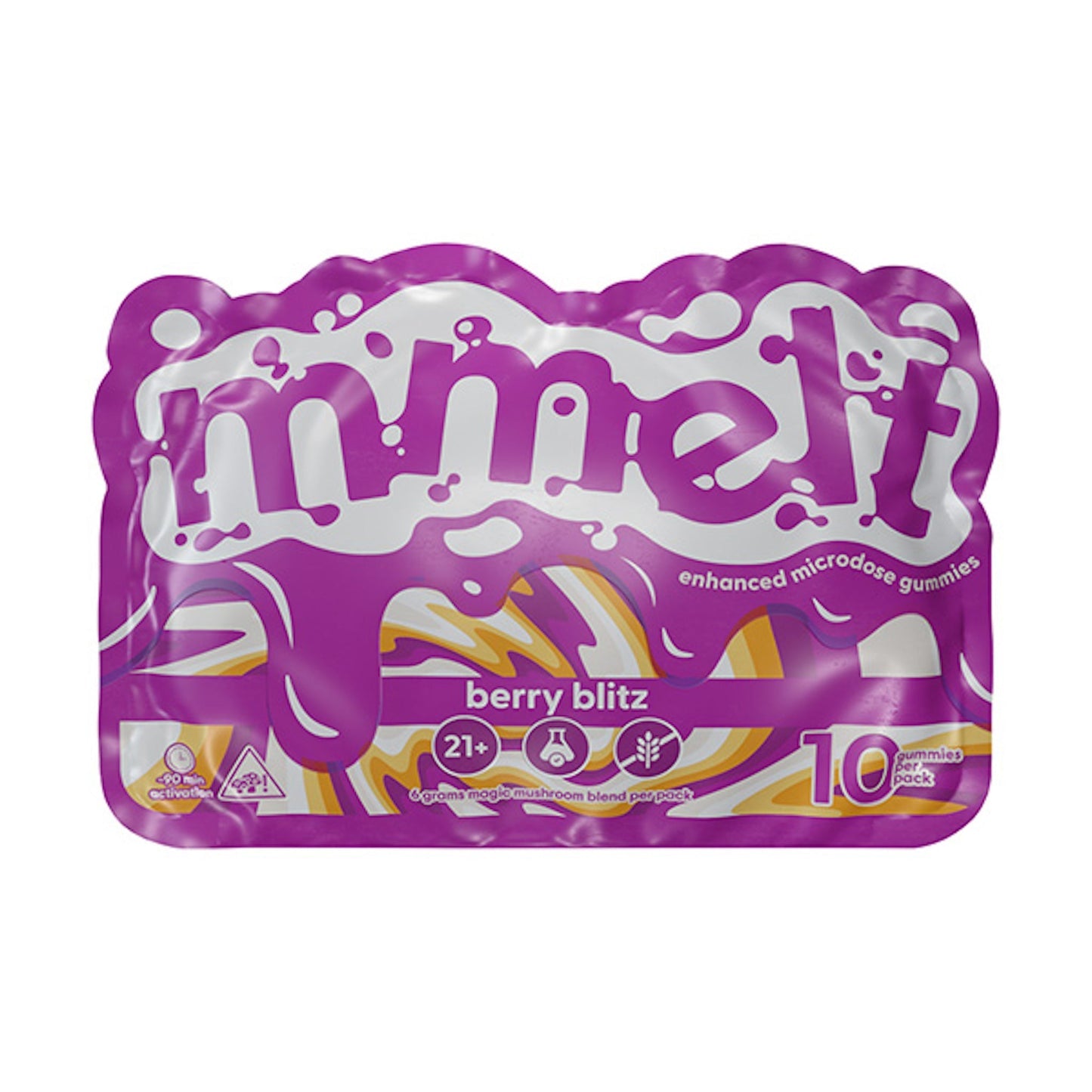 Mmelt - Enhanced Microdose Gummies (0.6g x 10ct) - MK Distro