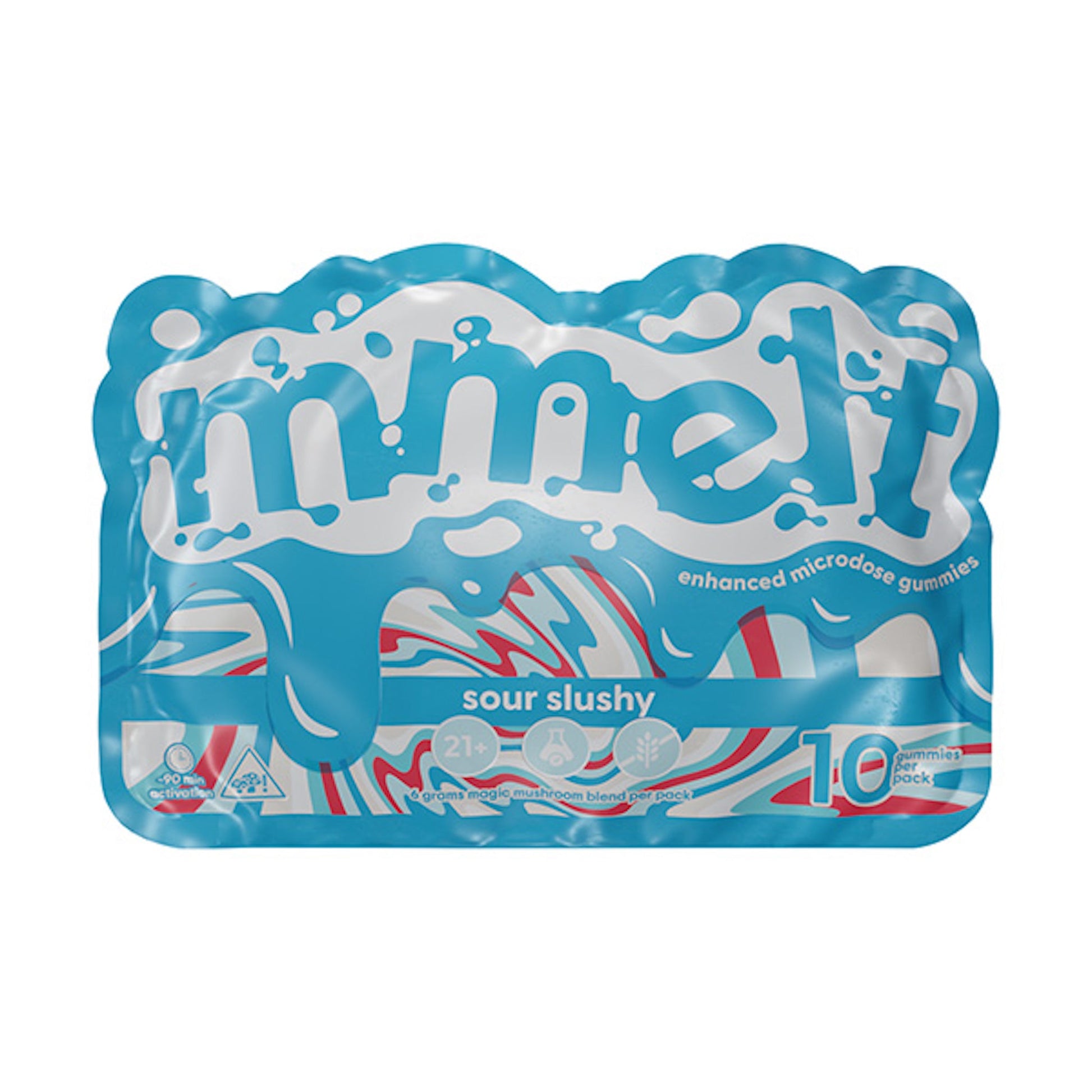 Mmelt - Enhanced Microdose Gummies (0.6g x 10ct) - MK Distro