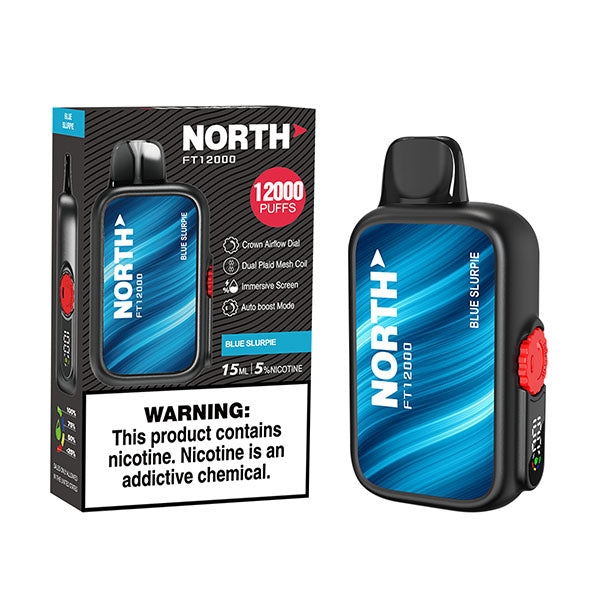 North FT12000 - Disposable Vape (0% - 12,000 Puffs) - Box of