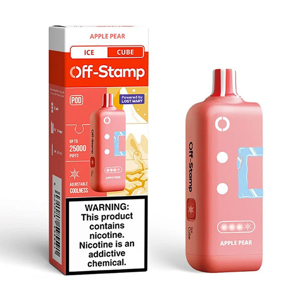 Off Stamp Cube Pod - Disposable Vapes (5% - 25,000 Puffs) - Box of 5 (TEXAS COMPLIANT)