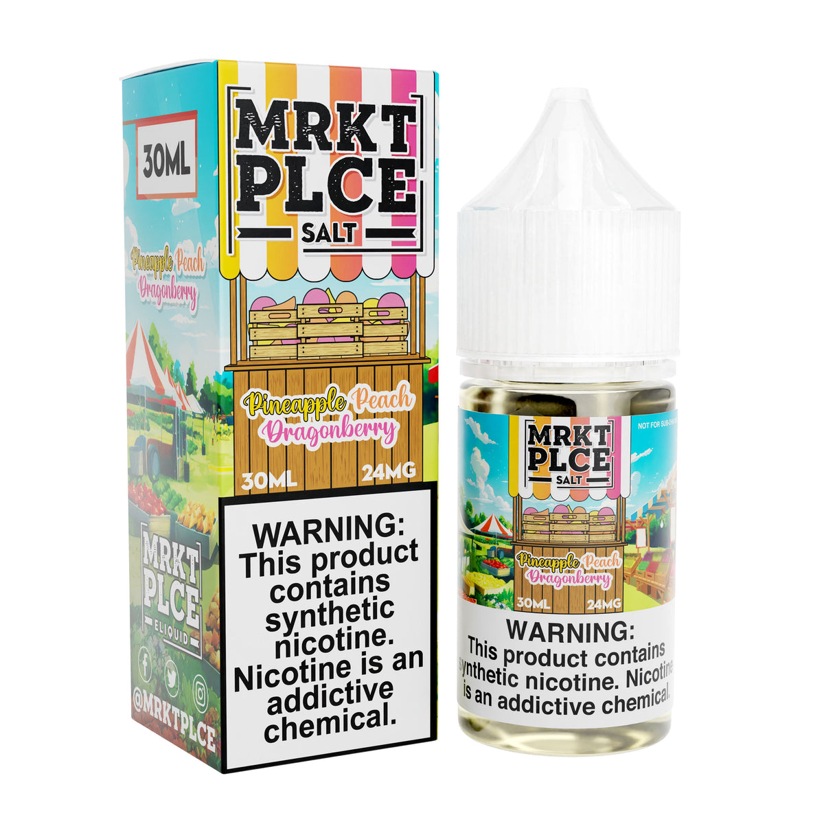 Mrkt Plce - Salt Nic Premium E-Liquid (30mL) - MK Distro
