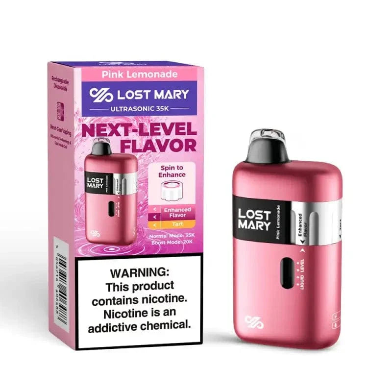 Lost Mary Ultrasonic - Disposable Vapes (5% - 35,000 Puffs) - Box of 5( SALE ONLY OUT OF TEXAS)