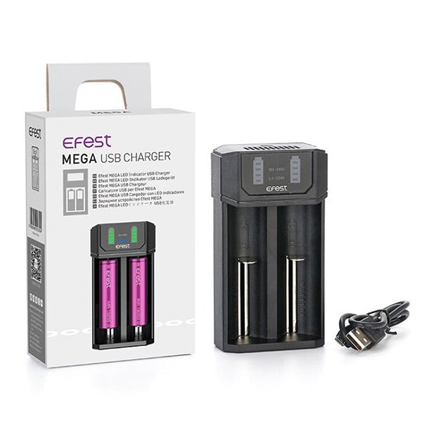 Efest - Mega 2-Bay - Battery Charger