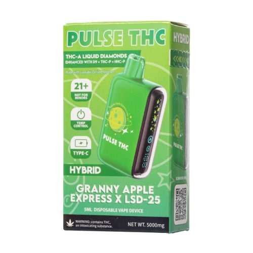 Pulse THC - (THC-A + D9 + THCP + HHC-P) Liquid Diamonds - Hemp Disposables (5g) - MK Distro