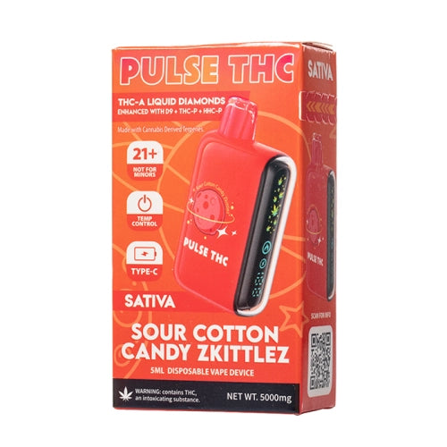 Pulse THC - (THC-A + D9 + THCP + HHC-P) Liquid Diamonds - Hemp Disposables (5g) - MK Distro