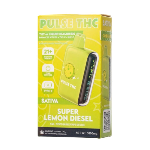 Pulse THC - (THC-A + D9 + THCP + HHC-P) Liquid Diamonds - Hemp Disposables (5g) - MK Distro