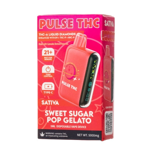 Pulse THC - (THC-A + D9 + THCP + HHC-P) Liquid Diamonds - Hemp Disposables (5g) - MK Distro