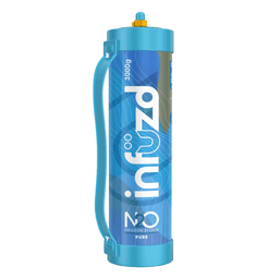 Infuzd - Whip Cream Chargers – N2O Tanks (3000g/3L) - 1Pk - MK Distro