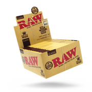 Raw - Classic King Size Slim Wide - Rolling Papers (50 Pack x 33 Papers) - MK Distro